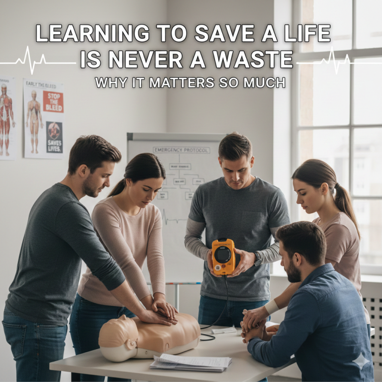 Learning to Save a Life is Never a Waste Why It Matters So Much