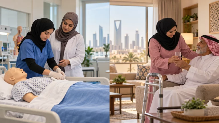 CNA vs Caregiver Course