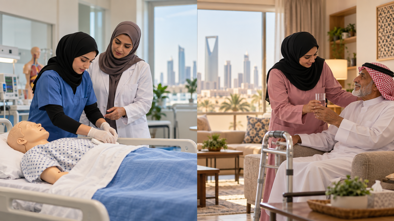 CNA vs Caregiver Course