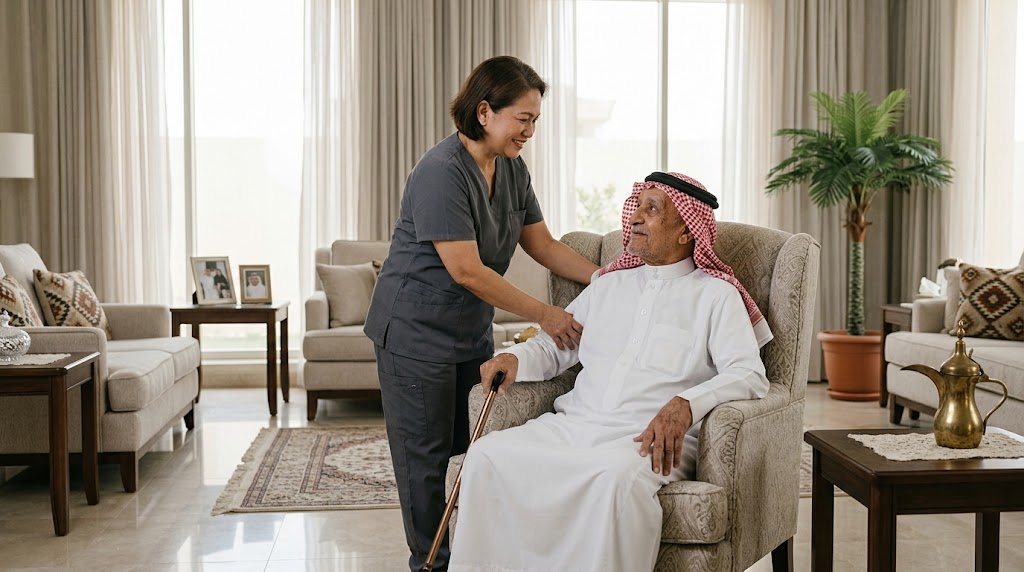 Where Do Caregivers Work in Saudi Arabia